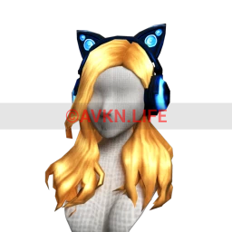 Cyber Kitty Headphones - Ocean