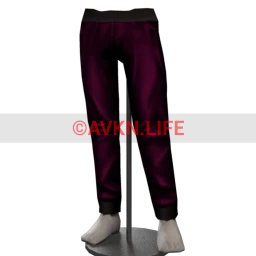 Front Row Cherry Moon Velvet Pants