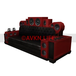 Sound Odyssey Sofa - Red