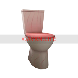 Rose Hues Deco Toilet