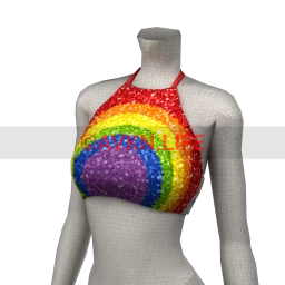 Foal Pride Spectrum Crop Top