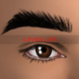 Flawless x MiaKeyla Rough Eyebrows - Tintable
