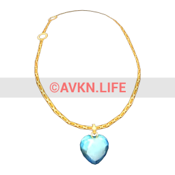 Prysm Lunarheart Necklace (Aquamarine)