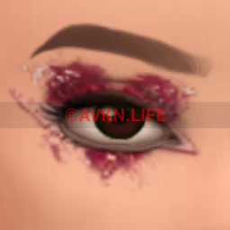 Flawless Pink Heart Eye Shadow