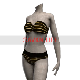 Bastet Bandeau Bikini - Bumblebee