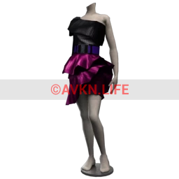 LKWD Couture Luxe Satin Dress