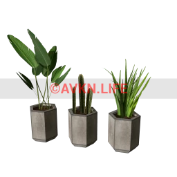 Loft Industrial Eco Pots