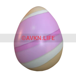 Easter Egg (Striped)