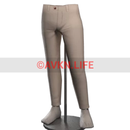 Uomo Forte Off-white Trousers