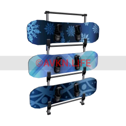 Luxe Snowboard Rack