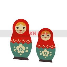 Matryoshka Dolls Wall Sticker