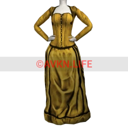 The Countess Taffeta Gown (Gold)