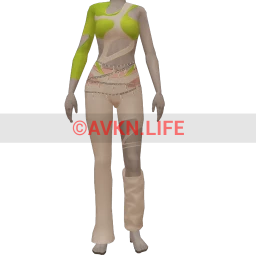 Delirious Land Mines Outfit (White)
