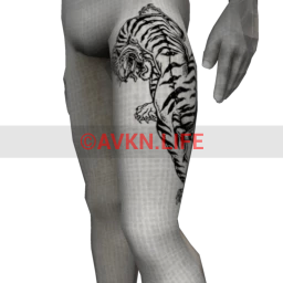 Enraged Tiger Tattoo