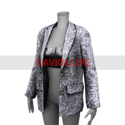 NMS Argent Sequin Jacket