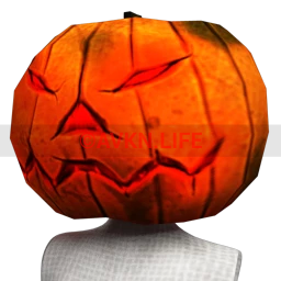 Halloween Pumpkin Head (for female)