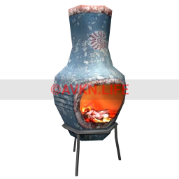 Mutluluk Red Valley Chiminea