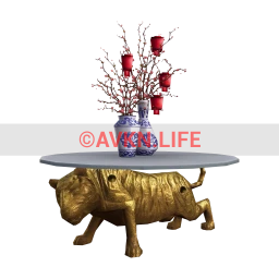 Wanderlust Niu Tiger Mounted Table