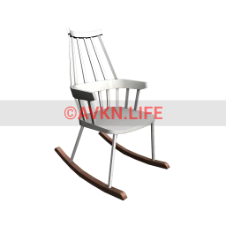 Modern Rocking Chair - Wooden