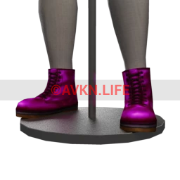 Delirious Squid Red Rebellion Boots - Purple