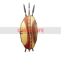 Wanderlust Nyumbani Shield & Spear Wall Hanging