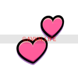 Twin Hearts Emoji Sticker