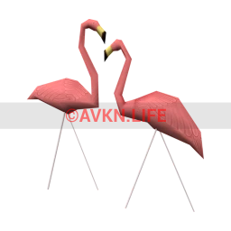 Garden Flamingos