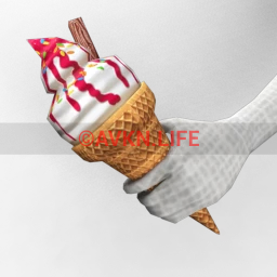 Ice Cream Cone with Sprinkles