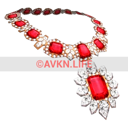 Bijouterie Ceylon Ruby Necklace