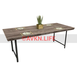 Botanical Gardenia Dining Table