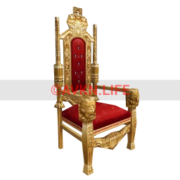 Millionaire's Club Golden Throne - Red