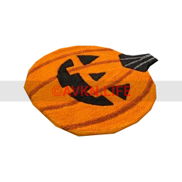 Grinning Pumpkin Rug