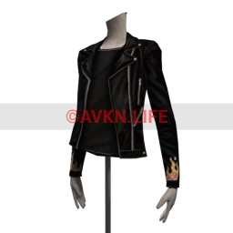 Front Row Black Fire Jacket