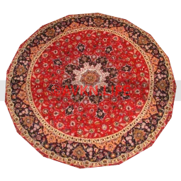 Rose Girih Round Rug