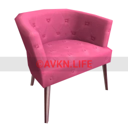 Stradella Desk Chair - Pink