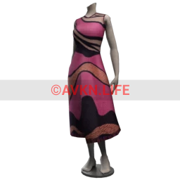 All Pink Everything Abstract Dress