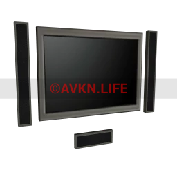 Aurora Yai Wall-Mounted TV