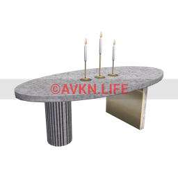 Luxe Windy Candle Dining Table