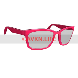 Foal Simple Square Sunglasses (Red)