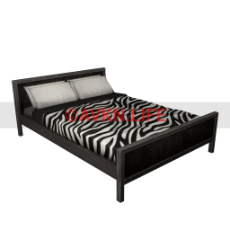 Essential Double Bed - Zebra