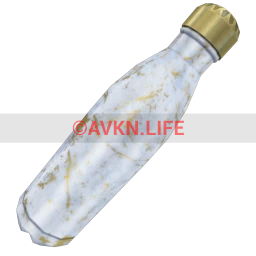 Water Bottle (Gilded Marble)