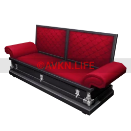 Cosmos Evil Dream Sofa - Red