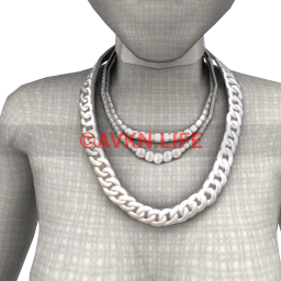 La Haute Couture Sparkle Chain Necklace 
