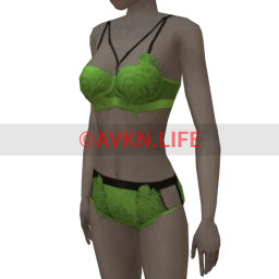 Palermo Mean Green Lingerie