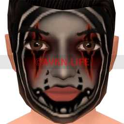 Flawless Red Thunder Facepaint