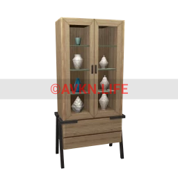 Elonso Display Cabinet