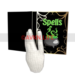 Cosmos Halloween Delight Spell Book 