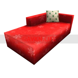 Granite Sofa Segment - Red