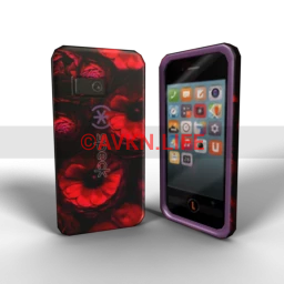 CandyShell Inked Case - Moody Bloom