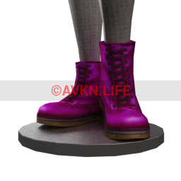 Delirious Squid Red Rebellion Boots - Purple